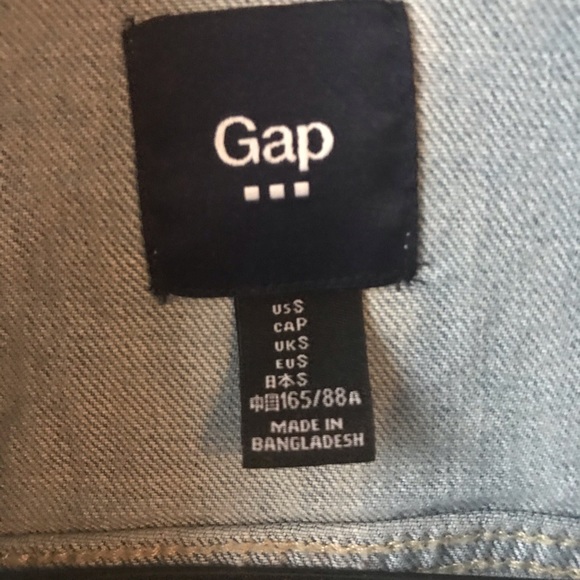 GAP Jean Vest Jacket - Picture 4 of 6